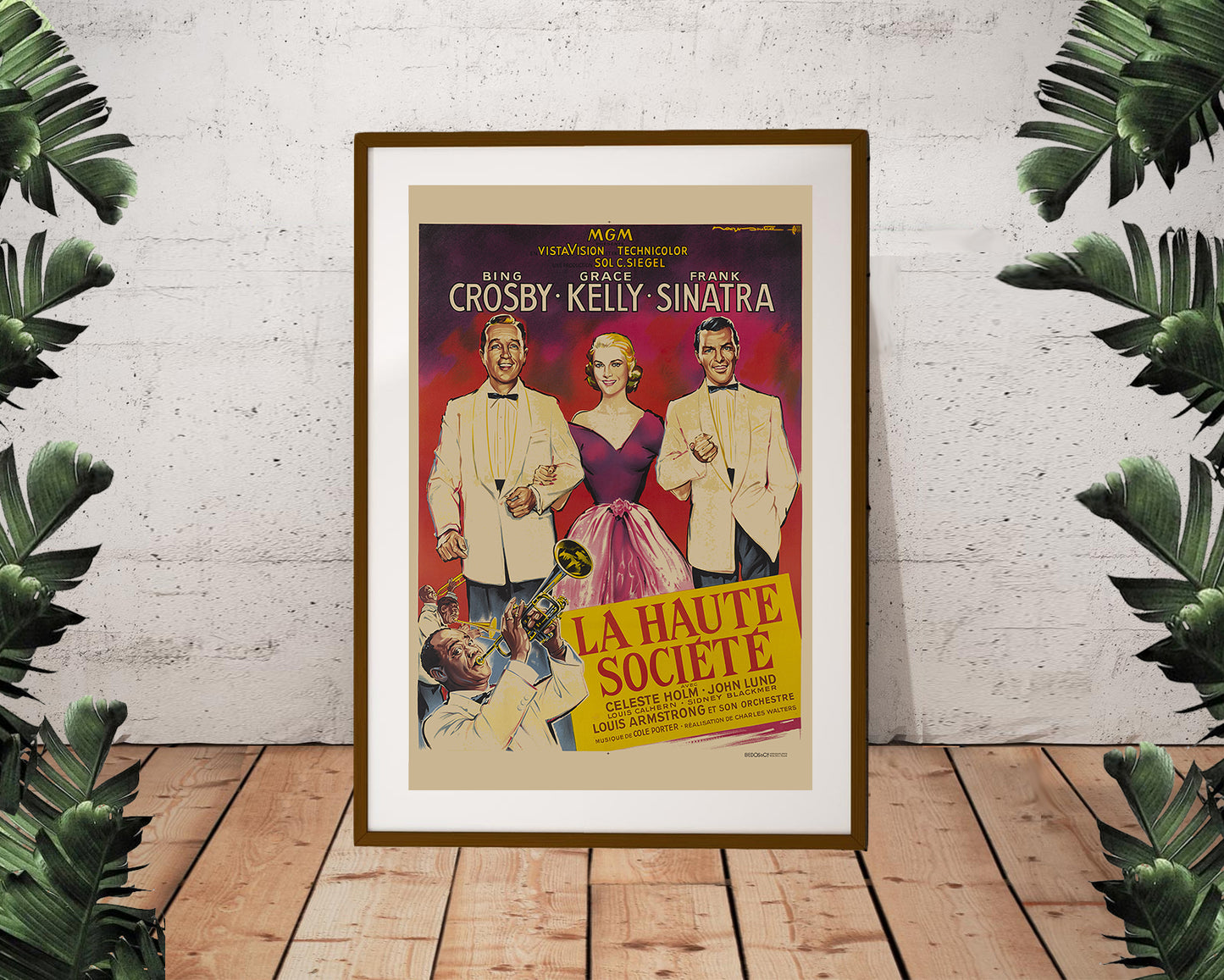 La Haute Societe 1956 Vintage Poster (24"x36")