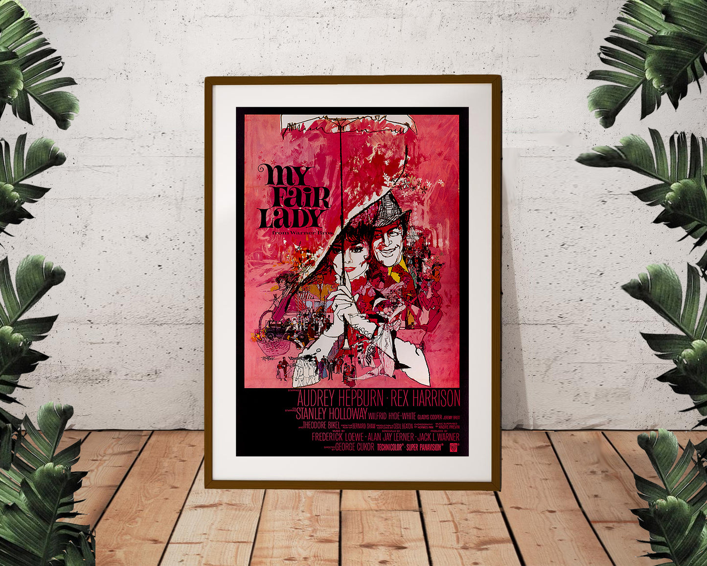 My Fair Lady 1964 Vintage Poster (24"x36")