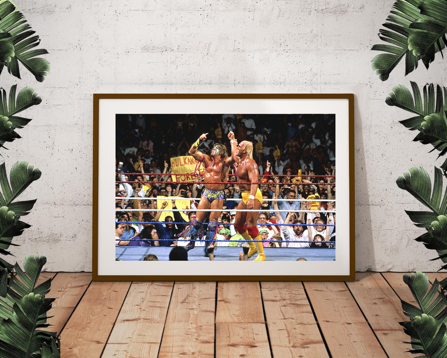 Ultimate Warrior and Hulk Hogan Poster (36"x24")