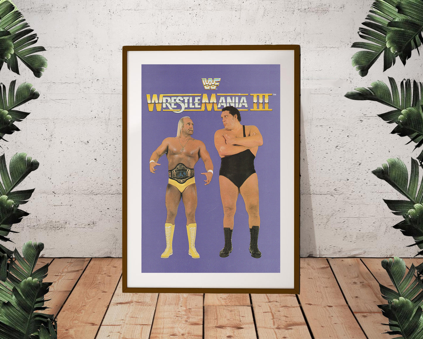 WrestleMania III Poster