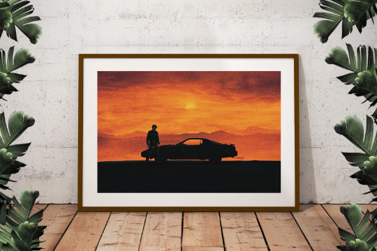 Knight Rider Scenic Poster (24"x36")