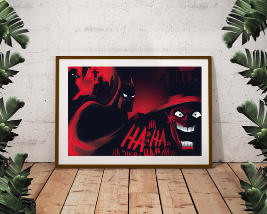 Batman Joker Animated Series Poster (24"x36")