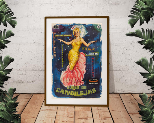 Luces De Candilejas | Marilyn Monroe | There's No Business Like Show Business Poster (24"x36")