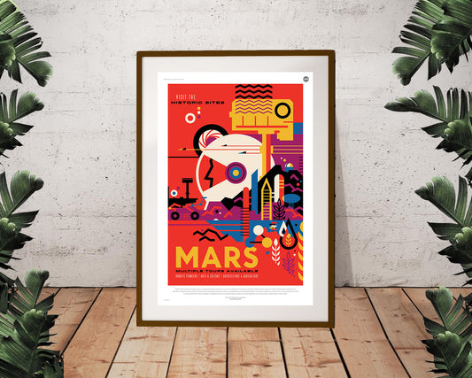 NASA Mars Concept Poster (24"x36")