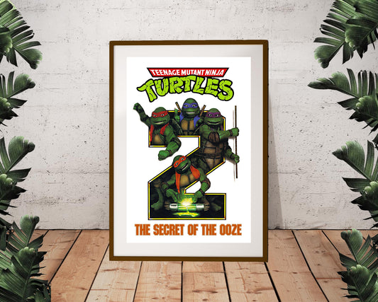 Teenage Mutant Ninja Turtles Secret of the Ooze Vintage Poster (24"x36")