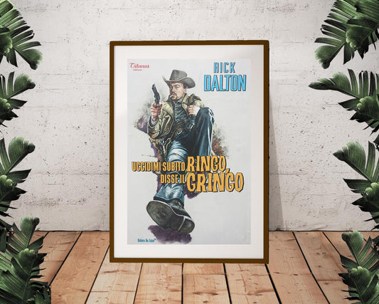 Rick Dalton - Ringo Gringo Poster (24"x36")