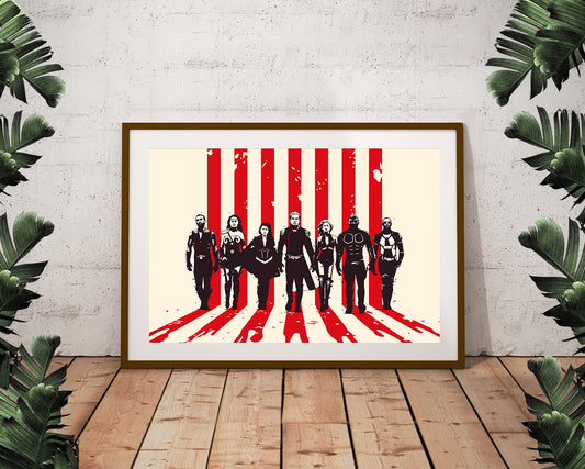 The Boys Outline Poster (36”x24”)