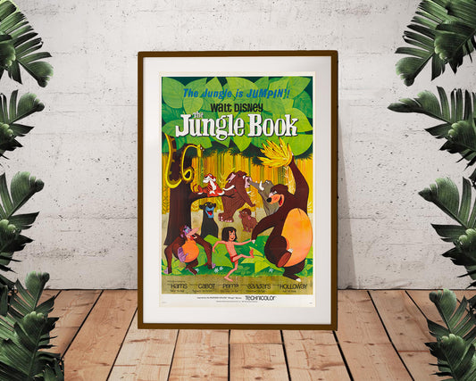The Jungle Book 1967 Vintage Poster (24"x36")