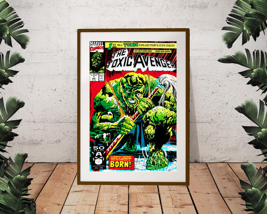 The Toxic Avenger Comic Vintage Poster (36"x24")