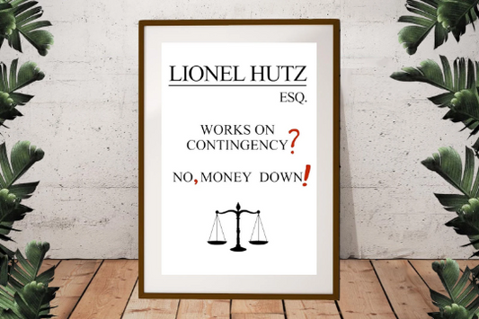 Lionel Hutz Attorney at Law Poster (24"x36")